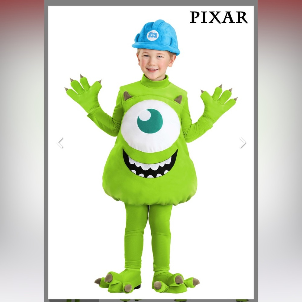 NEW Mike Wasowski toddler costume!